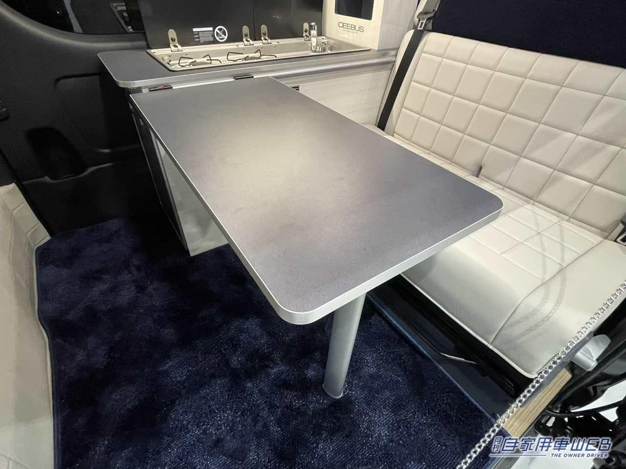 |高級感がありつつも派手すぎない! 落ち着く空間が魅力のトヨタ ハイエースがベースのキャンパー