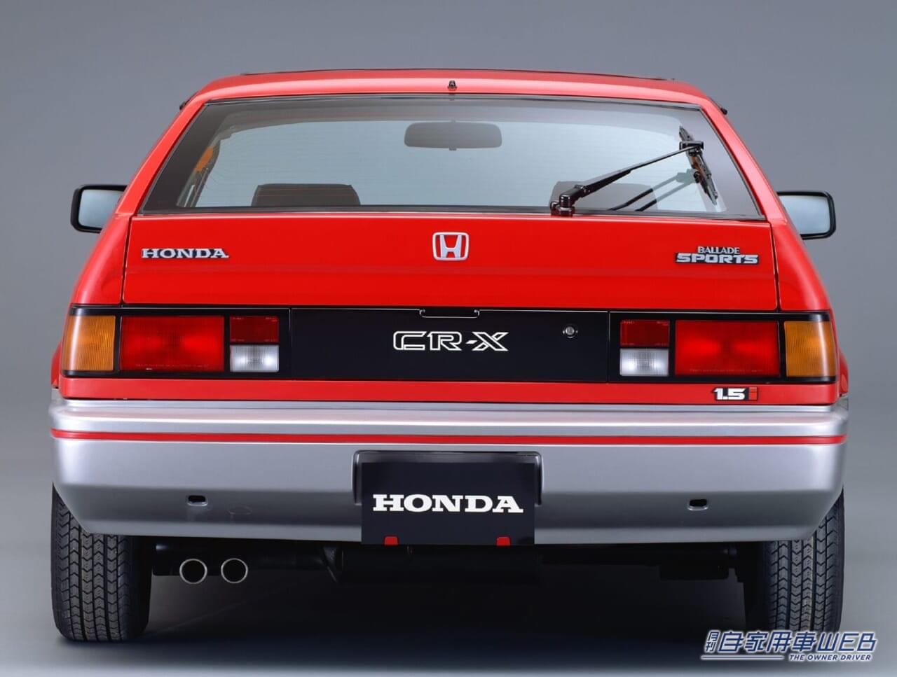 |【旧車FAN】超軽量ボディに高回転エンジン…キレるハンドリングの「CR-X」