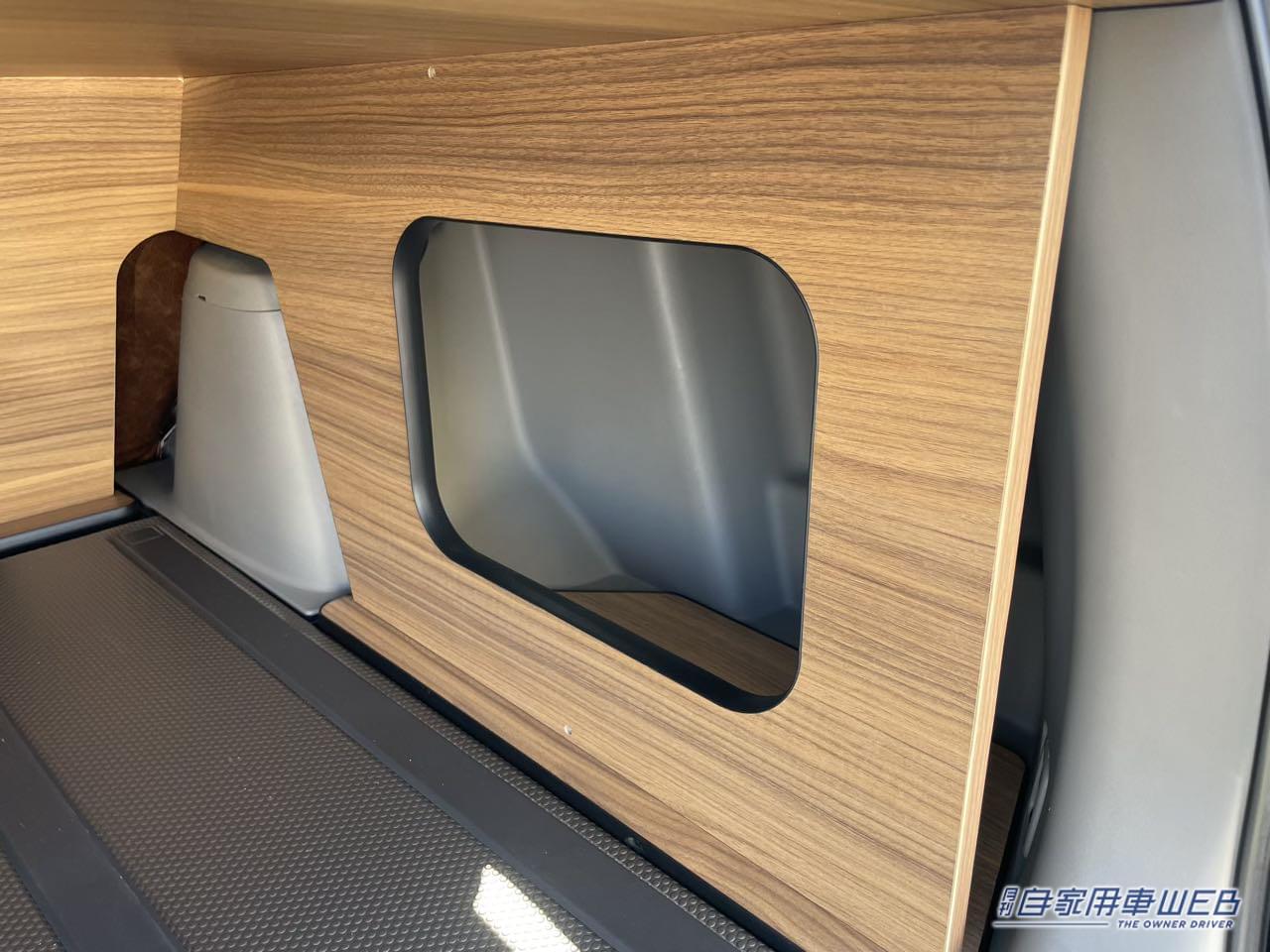 |レトロ見た目とクラシカルな車内の雰囲気が良い感じ! 日産エクストレイルがベースのキャンパー