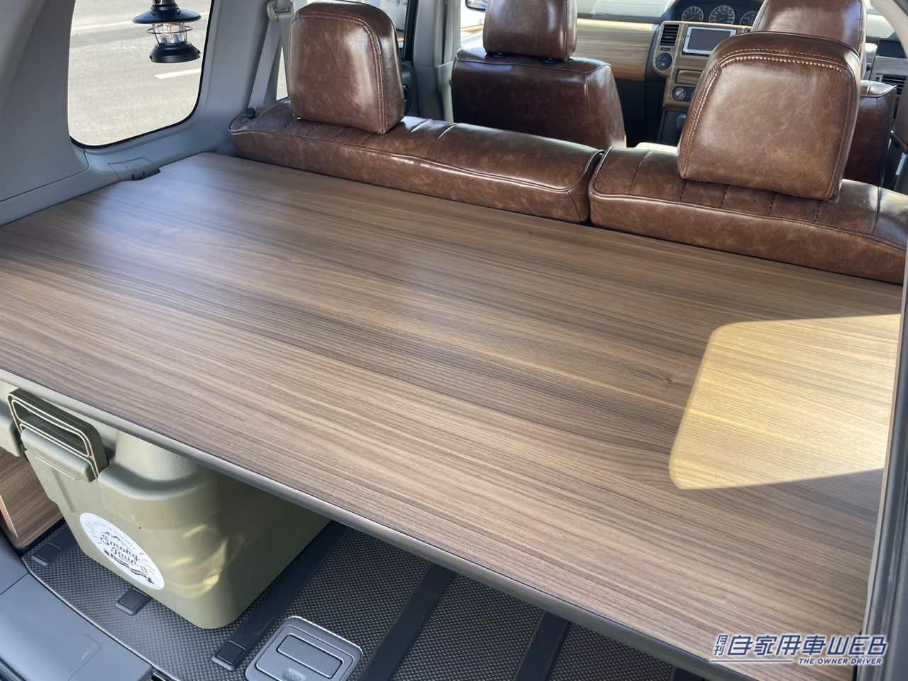 |レトロ見た目とクラシカルな車内の雰囲気が良い感じ! 日産エクストレイルがベースのキャンパー