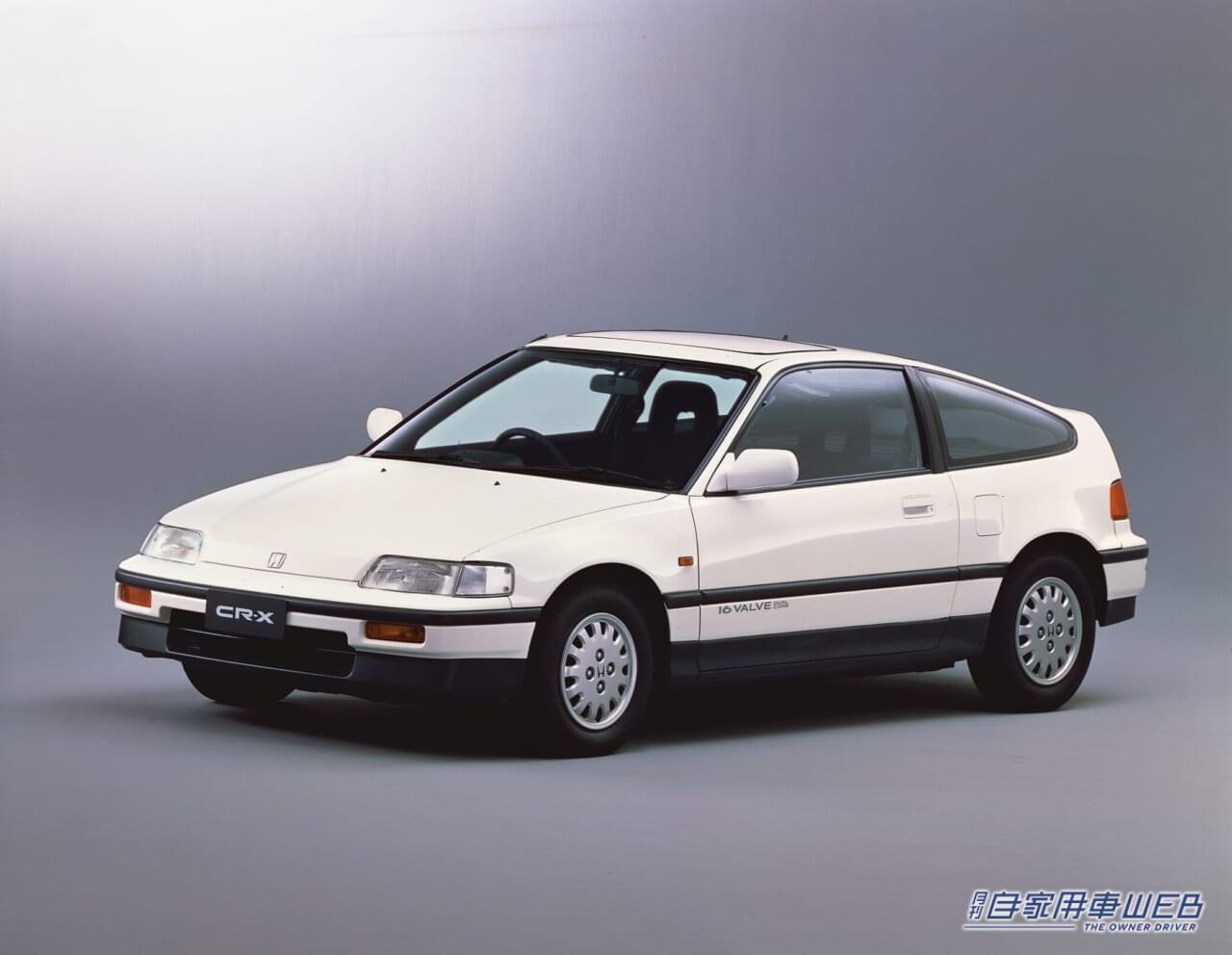 |【旧車FAN】超軽量ボディに高回転エンジン…キレるハンドリングの「CR-X」