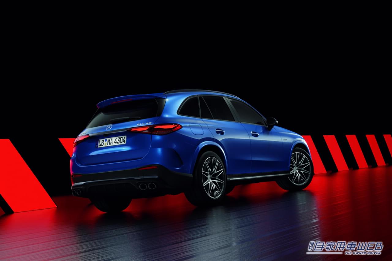 |GLCクラスに「メルセデスAMG GLC 43 4MATIC」「メルセデスAMG GLC 63 S E PERFORMANCE」を追加導入