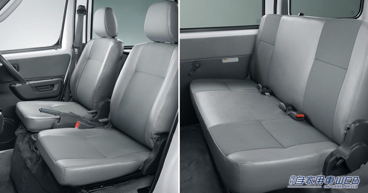 |暖色系のシートとシンプルな装備がちょうどいい! ダイハツ グランマックスがベースのキャンパー