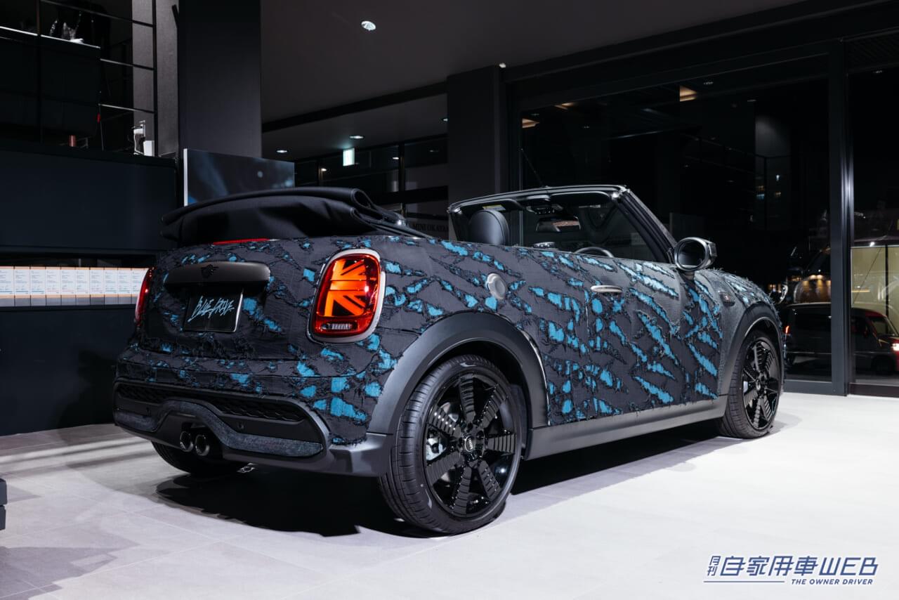 |デニムで制作されたMINI???全貌写真が初公開