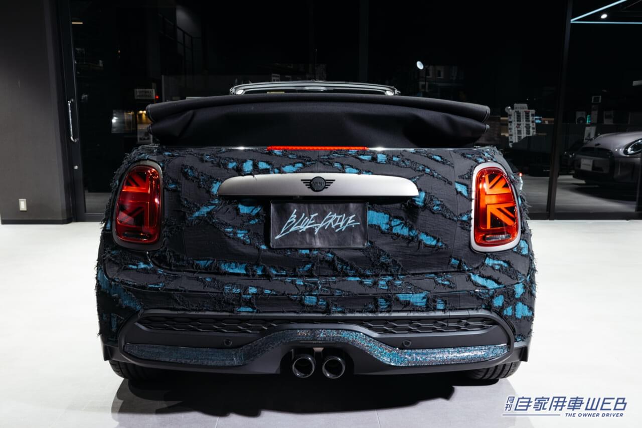 |デニムで制作されたMINI???全貌写真が初公開