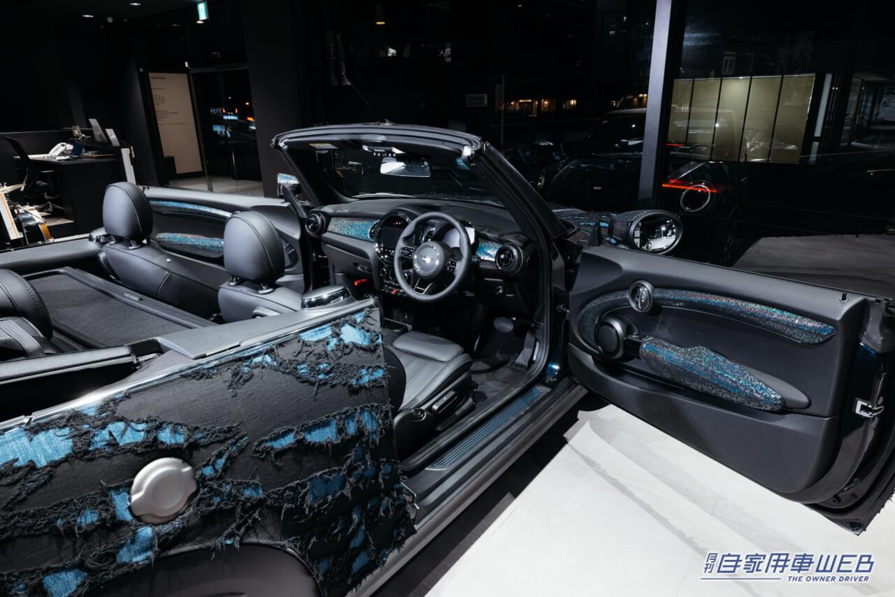 |デニムで制作されたMINI???全貌写真が初公開