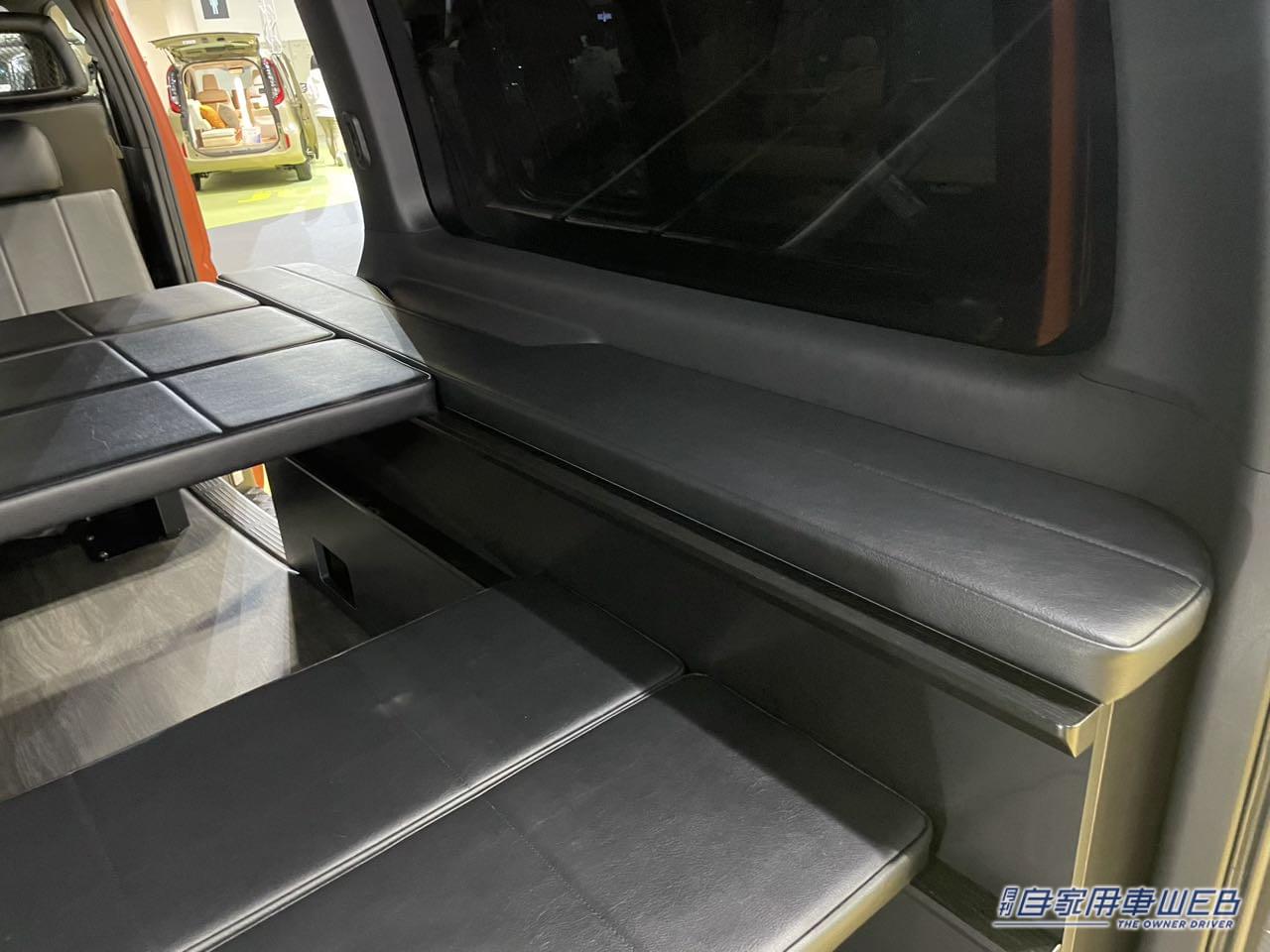 |ダークオレンジのボディが最高にカッコいい! シンプル装備で使いやすいトヨタ ハイエースがベースのキャンパー