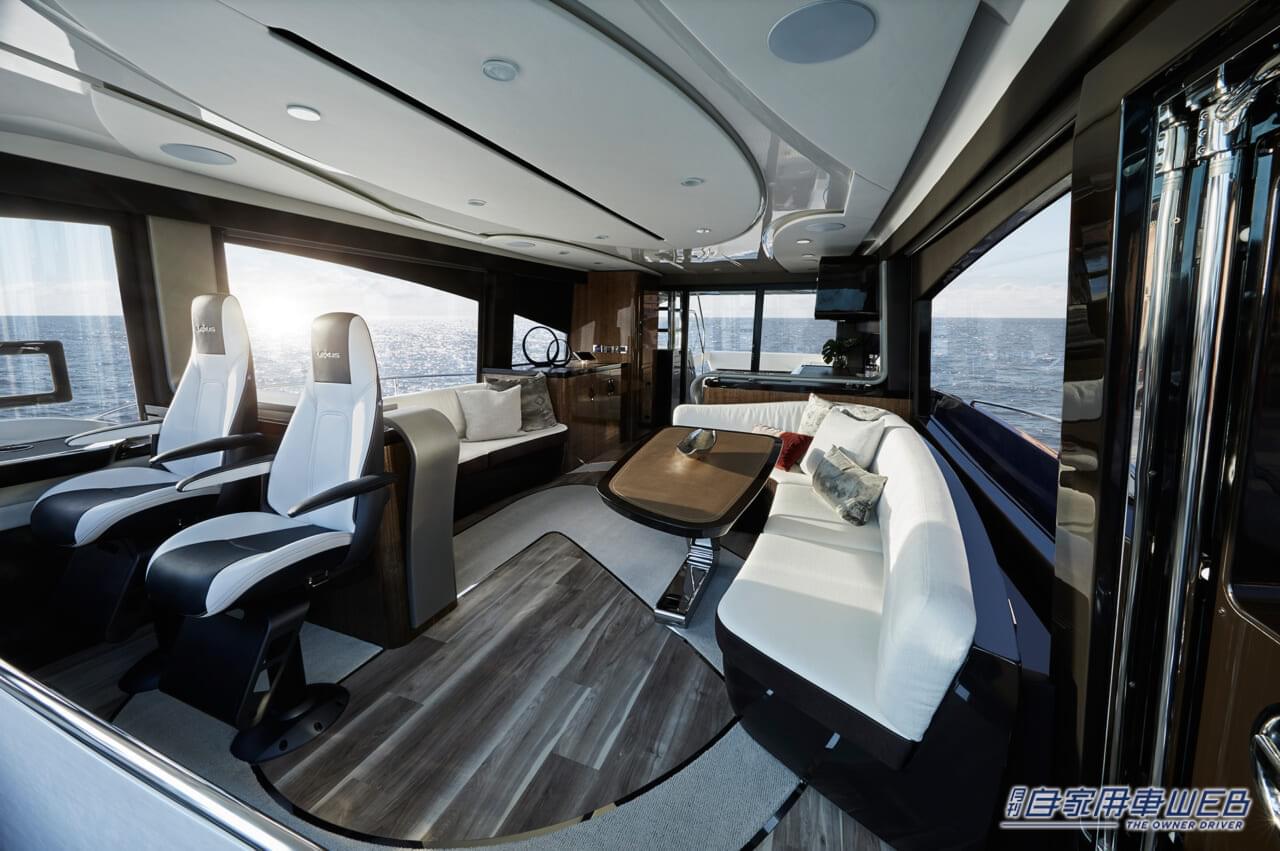 |レクサスのフラッグシップヨット「LY680」が発表 バーベキューグリルをオプション設定するなど隠れ家のような空間に