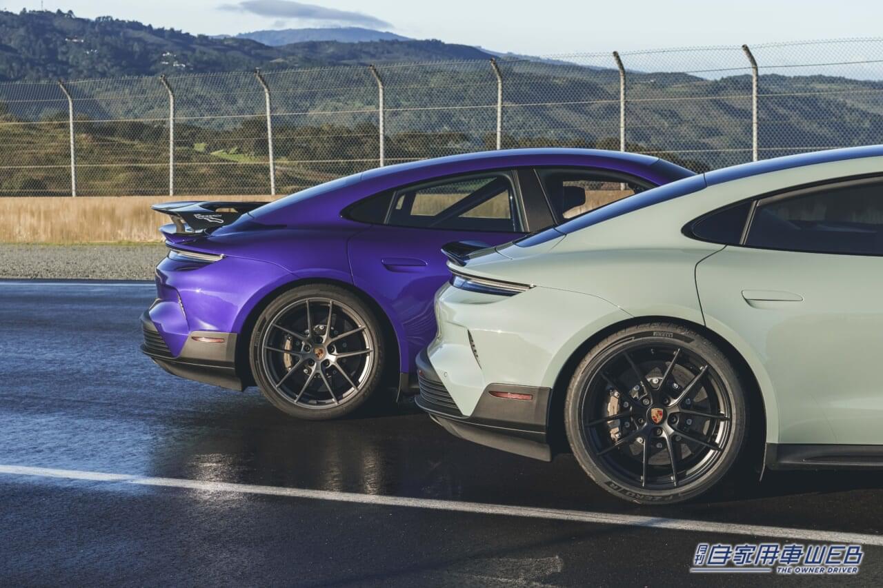 |ポルシェ、電気自動車最速のヴァイザッハパッケージとタイカンターボGTの予約受付を開始