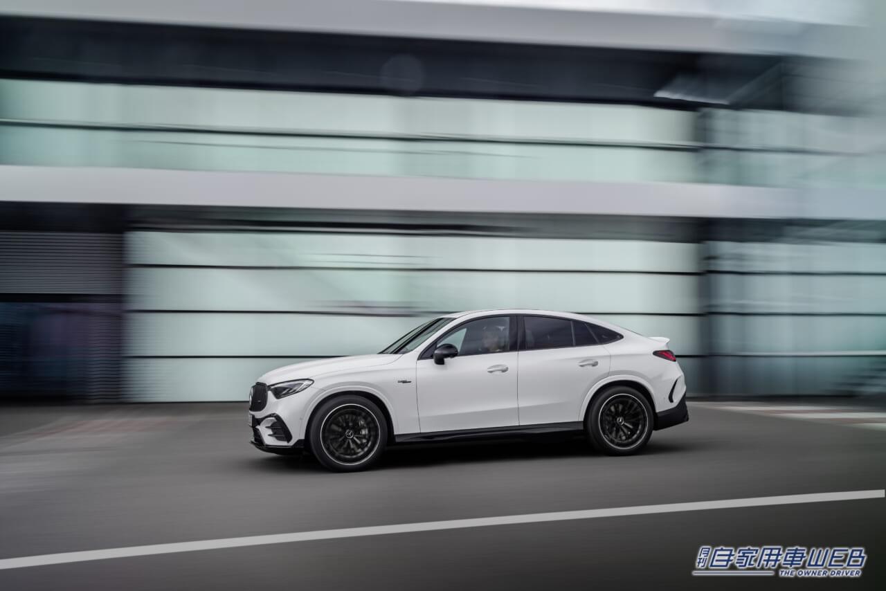 |メルセデス・ベンツ、F1由来のターボを搭載する「AMG GLC 43 4MATIC クーペ(BSG搭載)」を発売