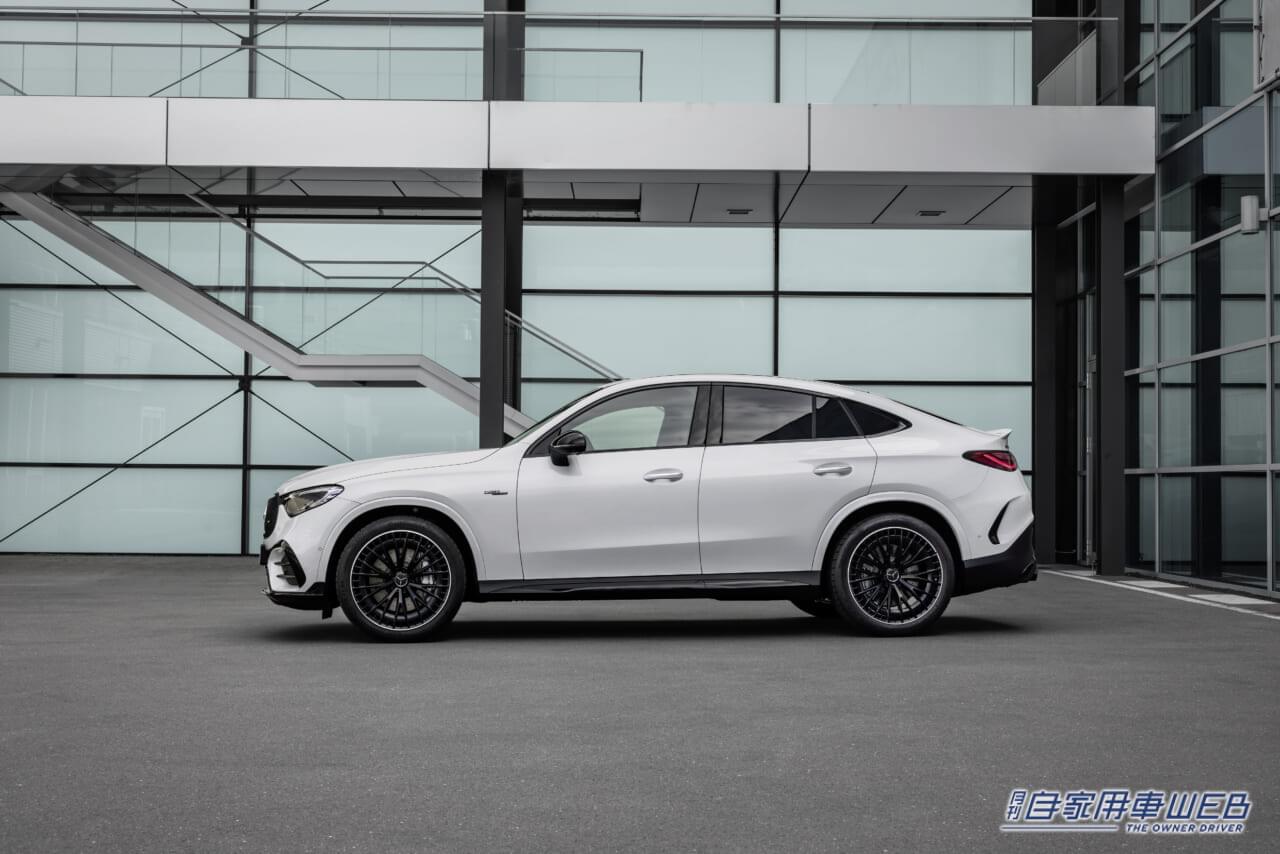 |メルセデス・ベンツ、F1由来のターボを搭載する「AMG GLC 43 4MATIC クーペ(BSG搭載)」を発売