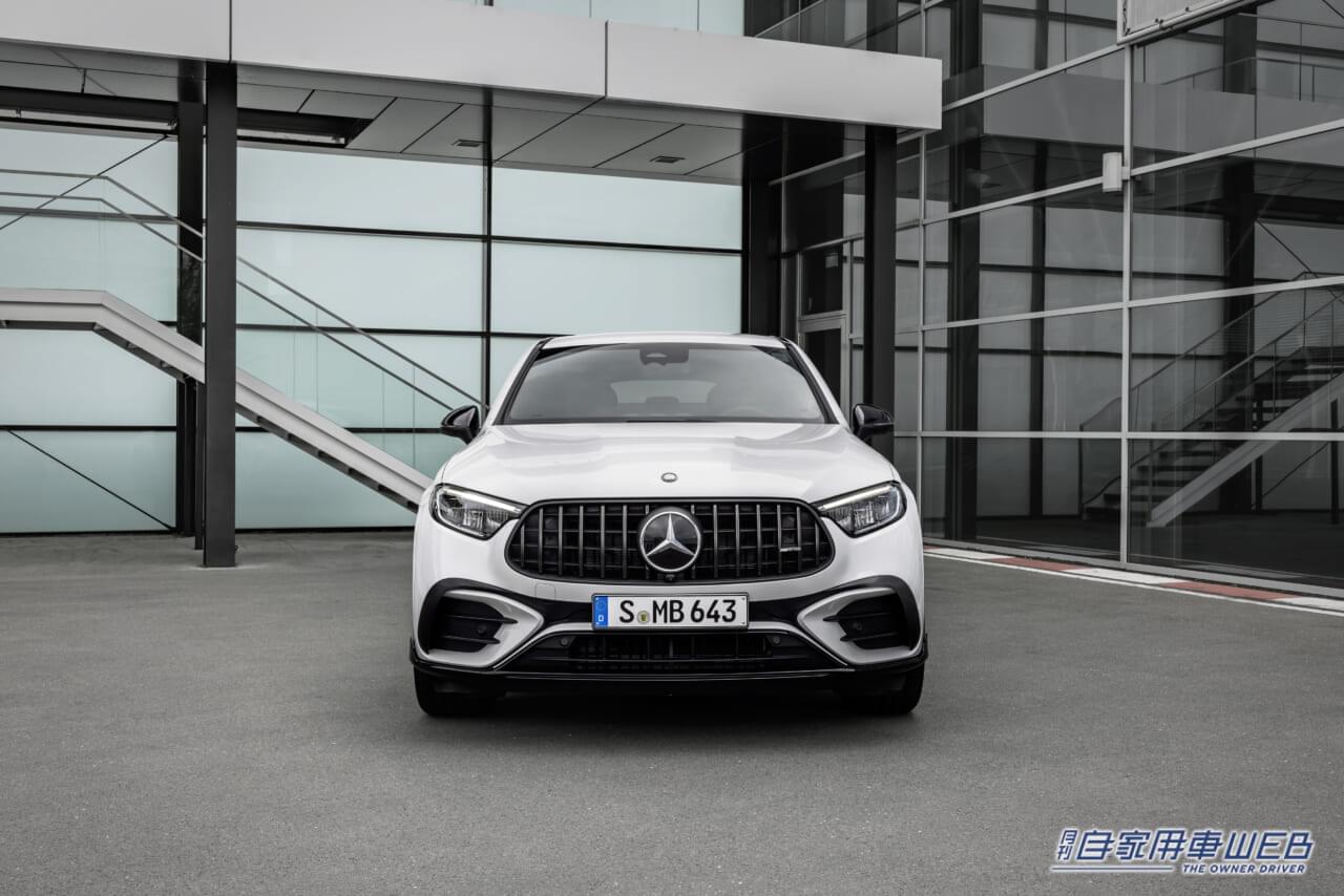 |メルセデス・ベンツ、F1由来のターボを搭載する「AMG GLC 43 4MATIC クーペ(BSG搭載)」を発売