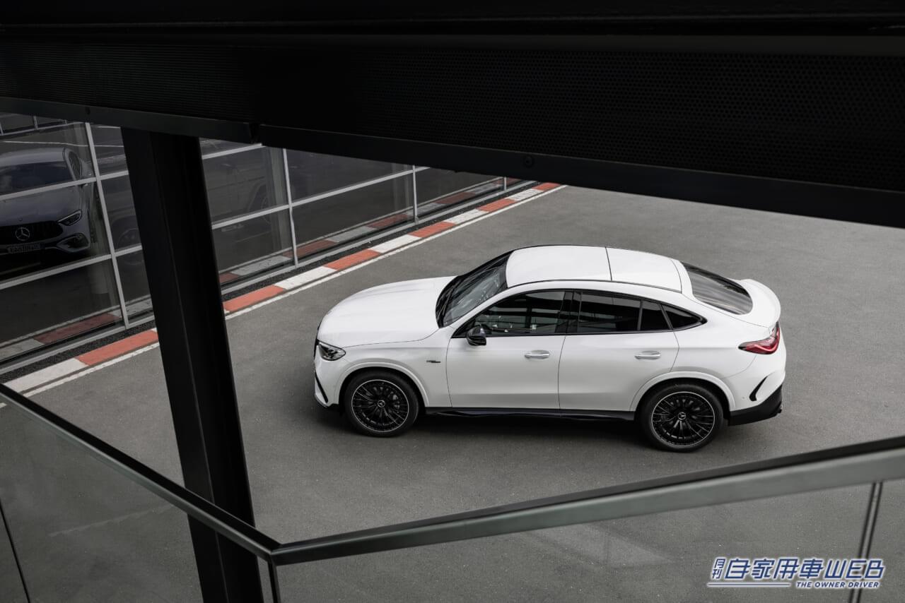 |メルセデス・ベンツ、F1由来のターボを搭載する「AMG GLC 43 4MATIC クーペ(BSG搭載)」を発売