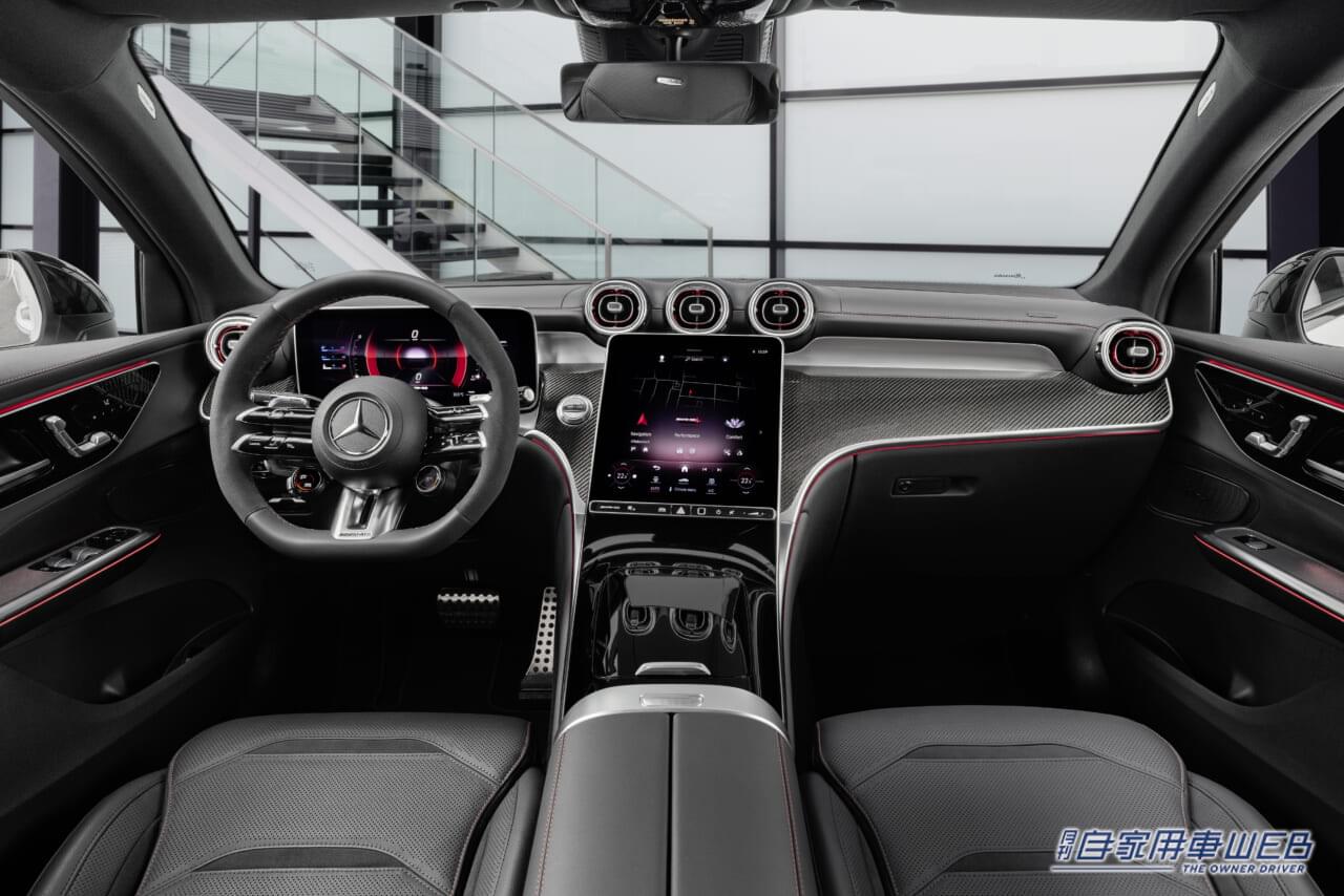 |メルセデス・ベンツ、F1由来のターボを搭載する「AMG GLC 43 4MATIC クーペ(BSG搭載)」を発売