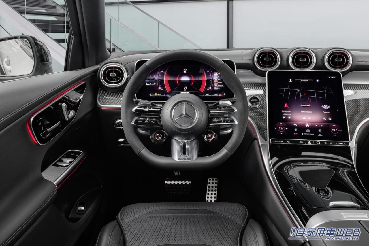 |メルセデス・ベンツ、F1由来のターボを搭載する「AMG GLC 43 4MATIC クーペ(BSG搭載)」を発売