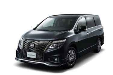 日産、『エルグランド』に一部仕様変更 インテリジェント アラウンドビューモニターを全車標準装備するなど安全性の向上