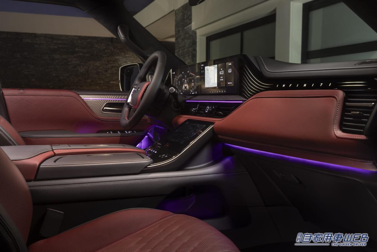 |インフィニティ、新型QX80の概要を発表。北米デリバリーは2024年夏以降を予定