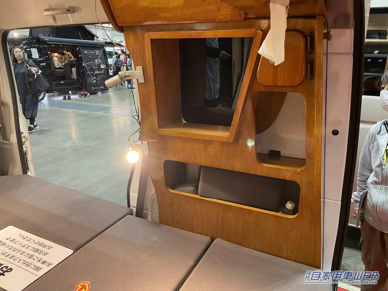 |フラットスペースは最大で198センチ! 広さが際立つスズキ エブリイがベースの軽キャンパー