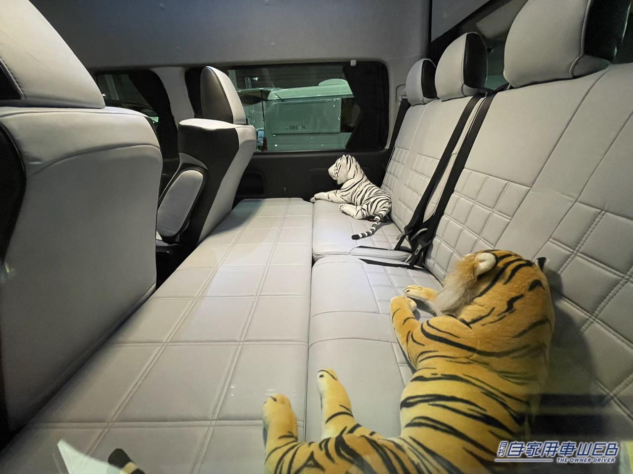 |溢れる高級感と豊富なドリンクホルダーが個性的! トヨタ ハイエースがベースのキャンパー