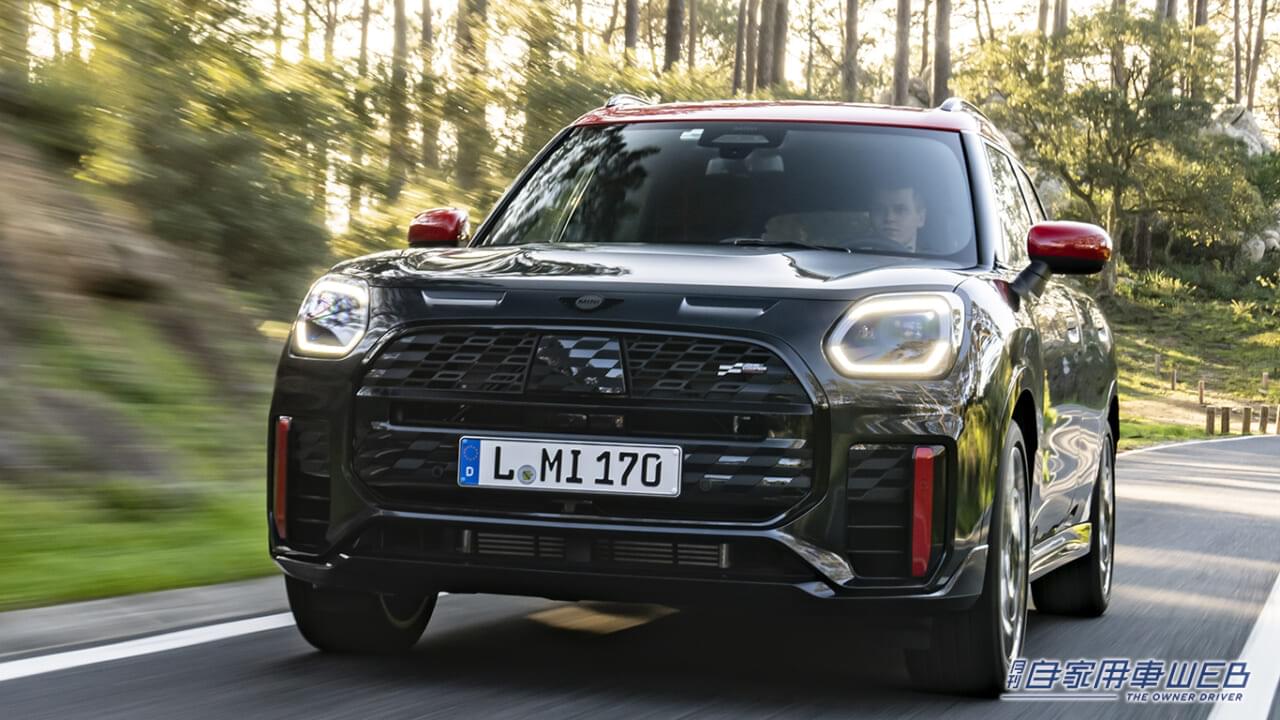 |走り特化の新型カントリーマン、MINI ジョン クーパー ワークス カントリーマン発表