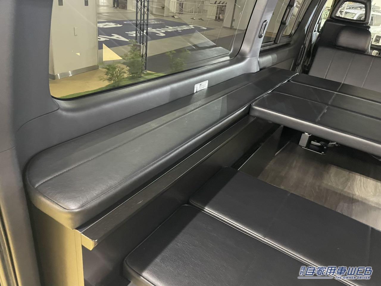 |ダークオレンジのボディが最高にカッコいい! シンプル装備で使いやすいトヨタ ハイエースがベースのキャンパー