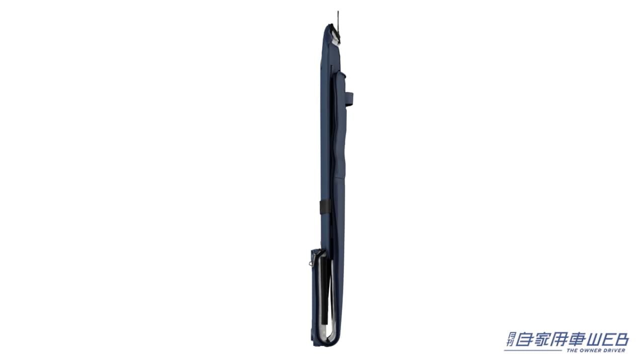 |折り畳めるスーツケースの【Rollink】から新たなモデルが登場! キャスターまで取り外し可能な「FUTO」は厚さ5センチでクローゼットに掛けられる!