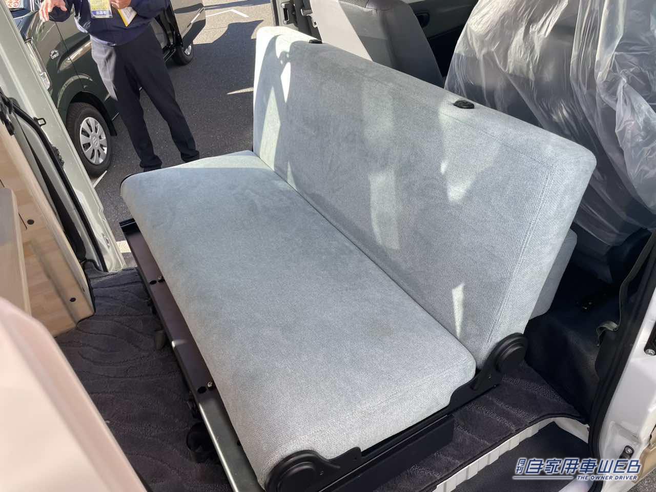 |コンパクトなのに車内は広々! マツダ ボンゴバンがベースのキャンパー