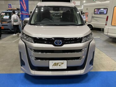 運転しやすい! 広くて快適! でも目立ちすぎない! トヨタ ノアがベースのキャンパー