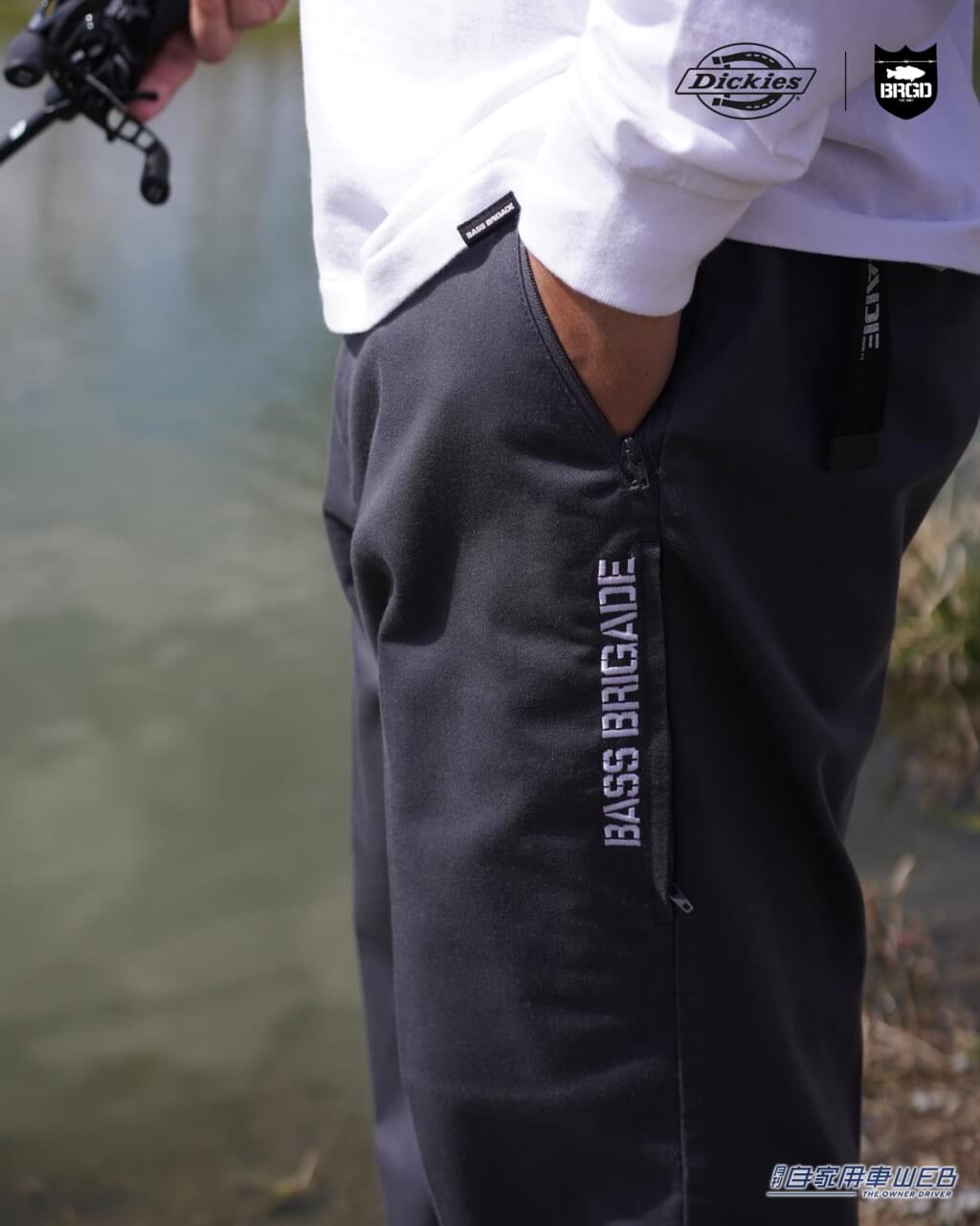 |ガレージシーンにピッタリで、街着もイケるパンツが登場! 「Dickies × BASS BRIGADE Utility Work Pants」