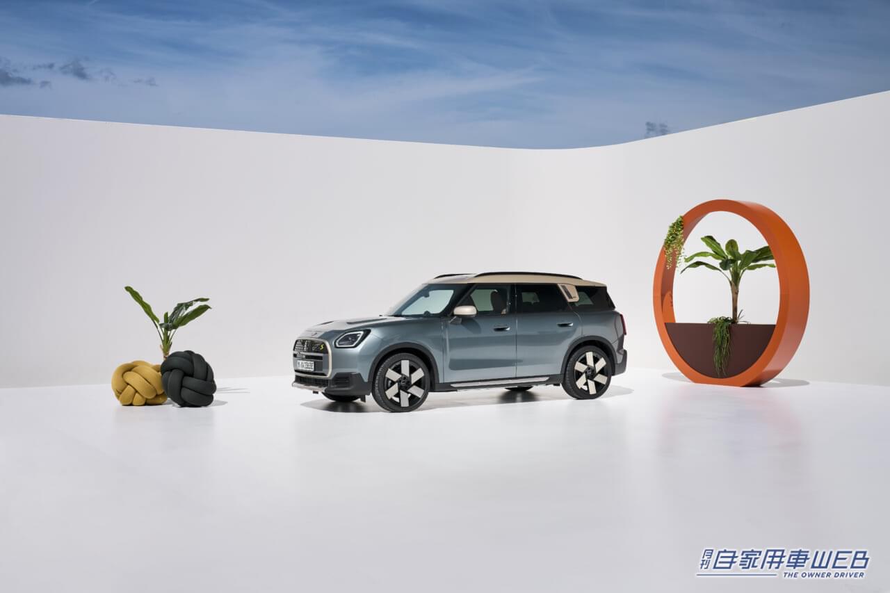 |新型MINI Countrymanに強力なバッテリーを搭載した電動モデルが2種類追加