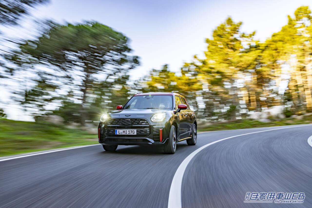 |走り特化の新型カントリーマン、MINI ジョン クーパー ワークス カントリーマン発表