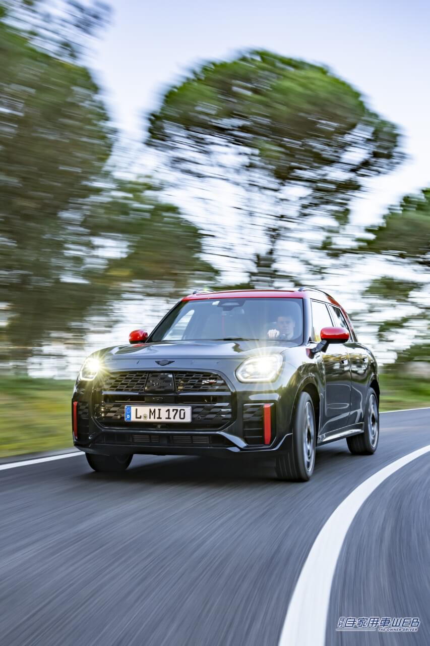 |走り特化の新型カントリーマン、MINI ジョン クーパー ワークス カントリーマン発表
