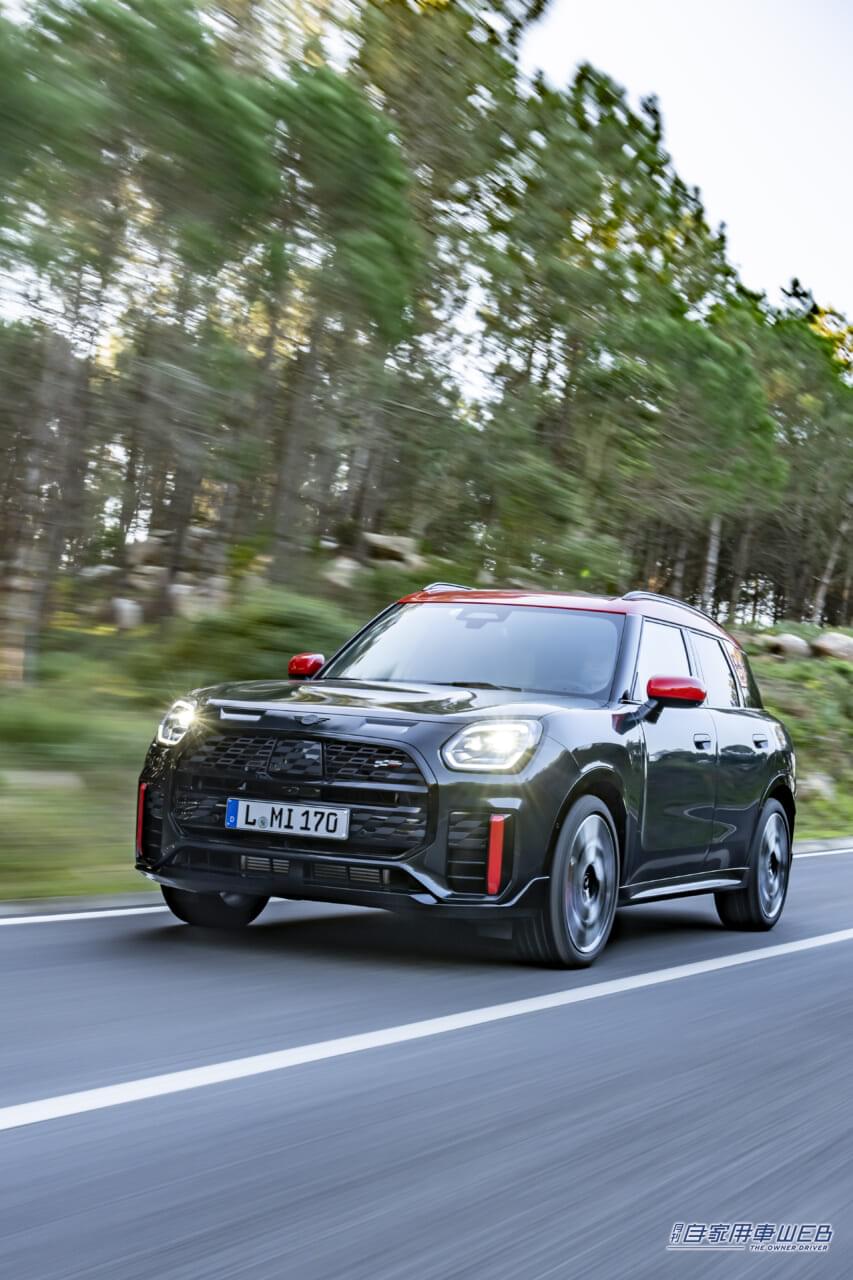 |走り特化の新型カントリーマン、MINI ジョン クーパー ワークス カントリーマン発表