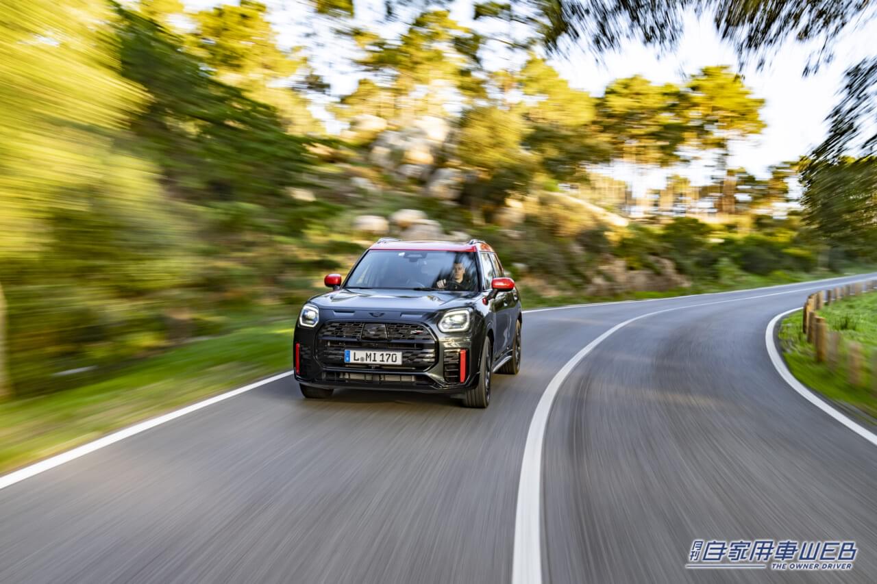 |走り特化の新型カントリーマン、MINI ジョン クーパー ワークス カントリーマン発表