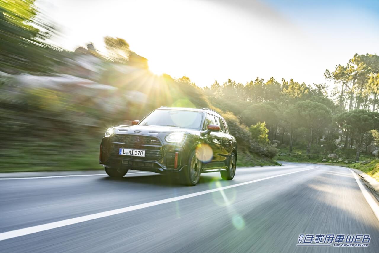 |走り特化の新型カントリーマン、MINI ジョン クーパー ワークス カントリーマン発表