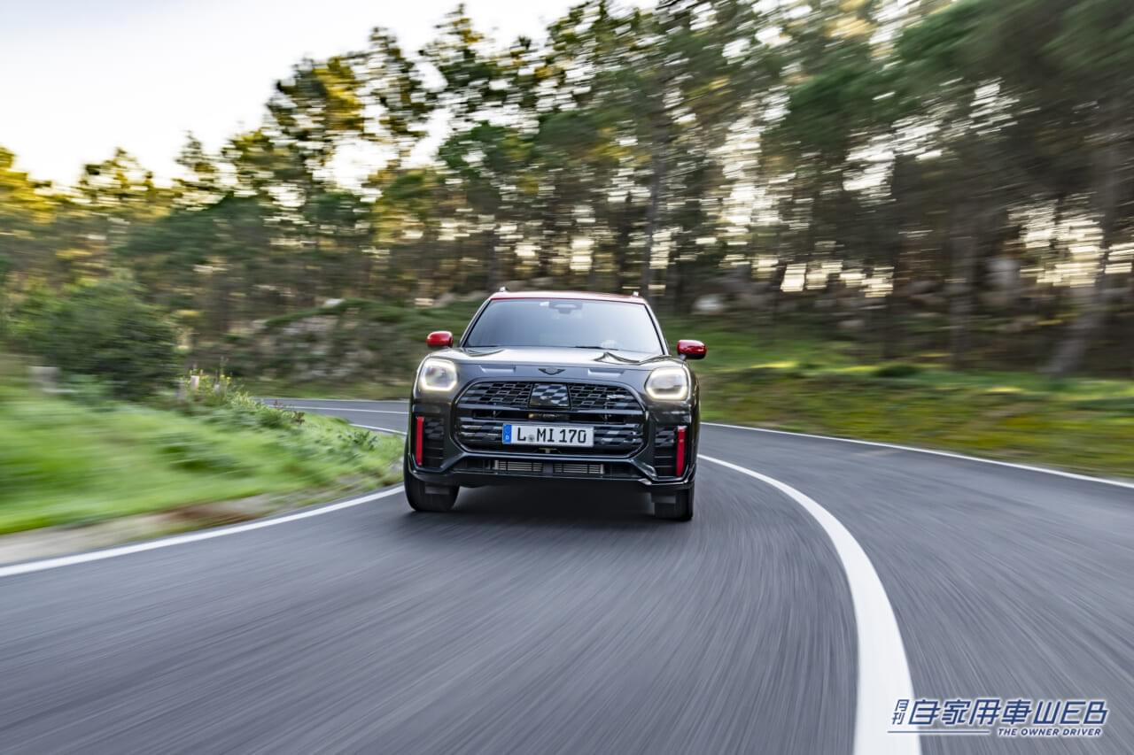 |走り特化の新型カントリーマン、MINI ジョン クーパー ワークス カントリーマン発表