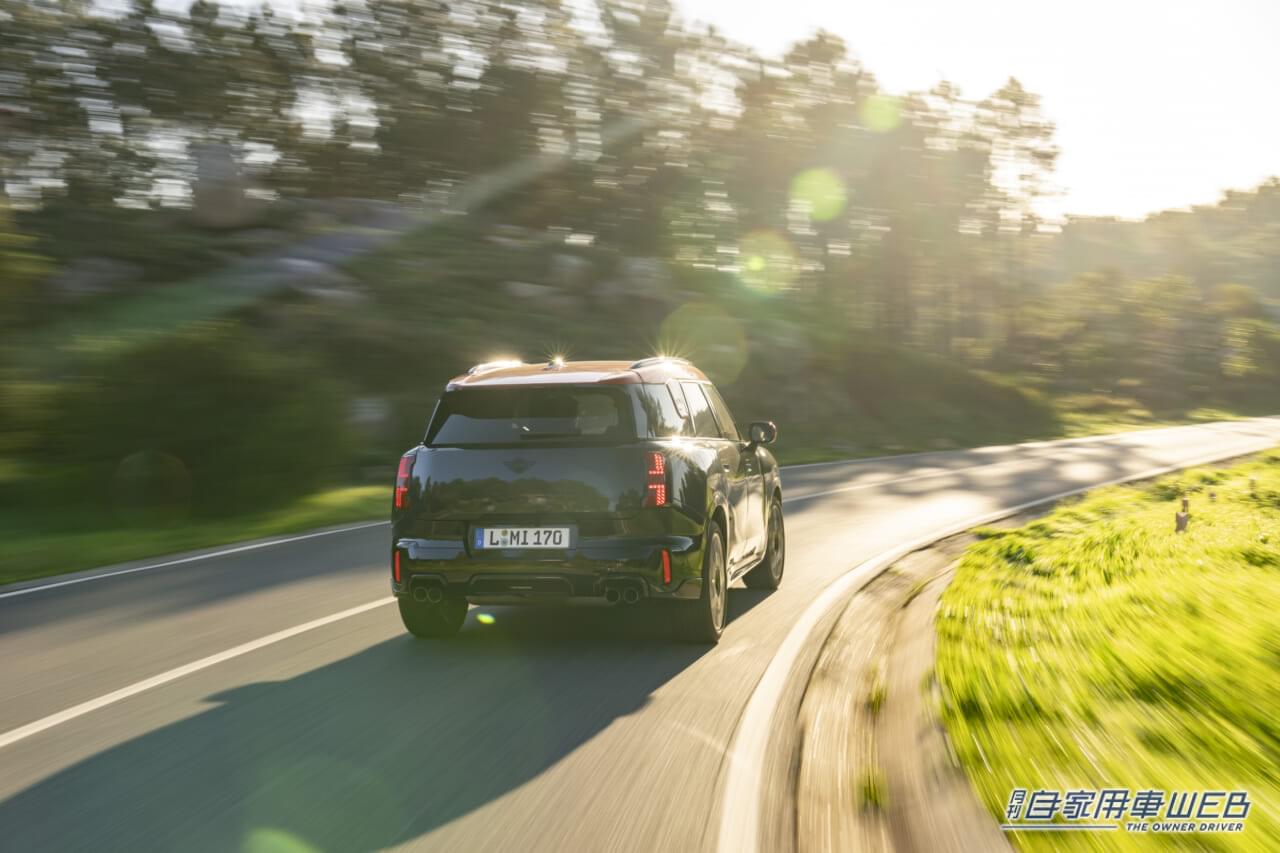 |走り特化の新型カントリーマン、MINI ジョン クーパー ワークス カントリーマン発表