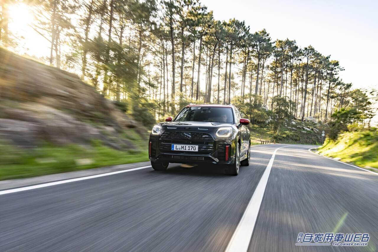 |走り特化の新型カントリーマン、MINI ジョン クーパー ワークス カントリーマン発表