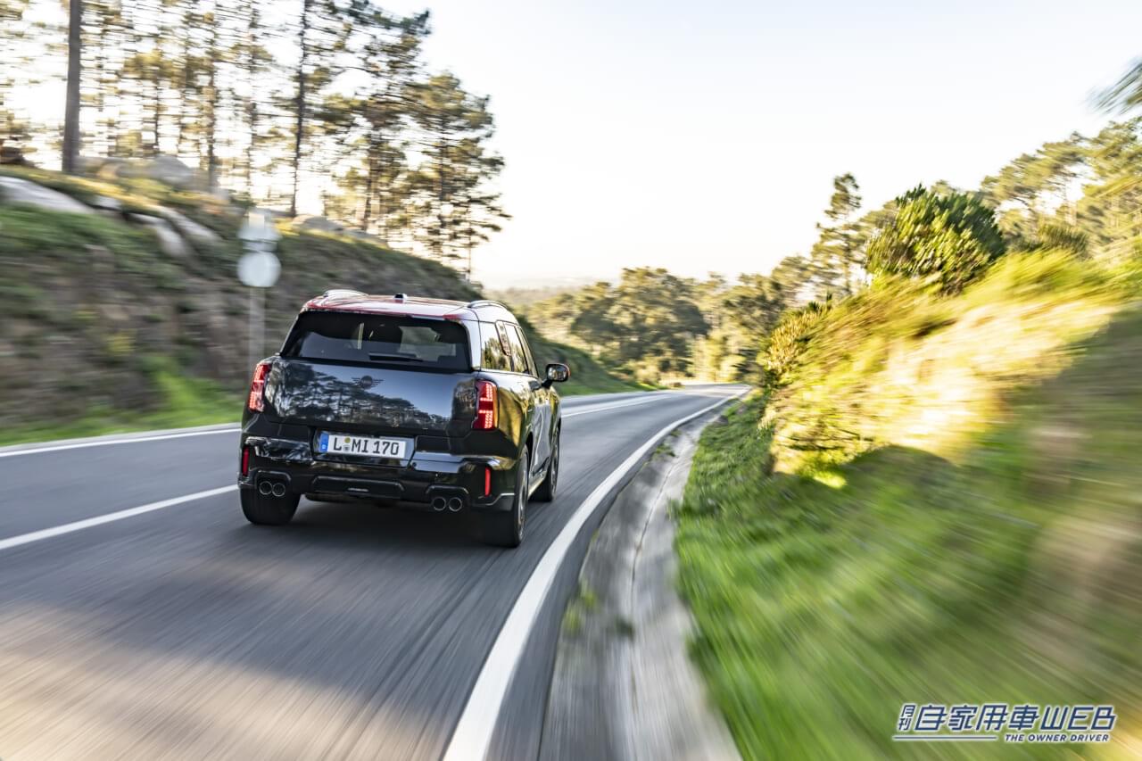 |走り特化の新型カントリーマン、MINI ジョン クーパー ワークス カントリーマン発表