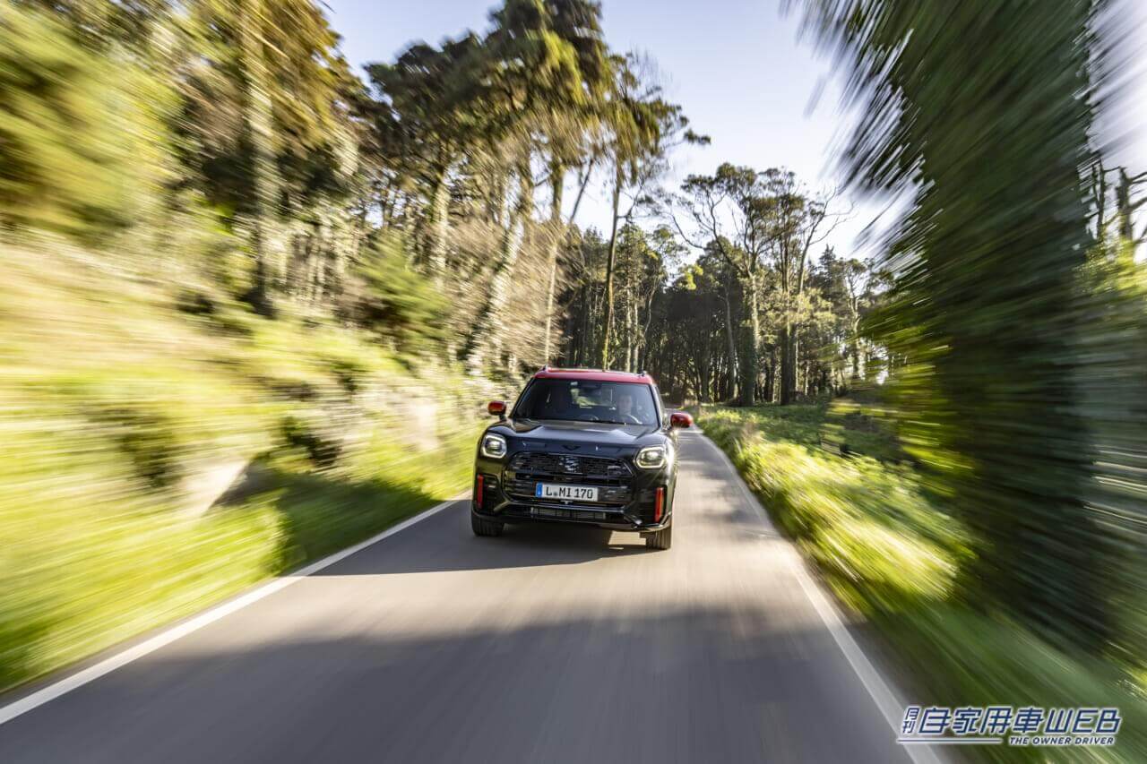 |走り特化の新型カントリーマン、MINI ジョン クーパー ワークス カントリーマン発表