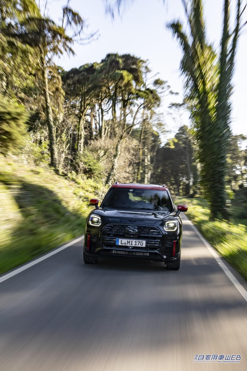 |走り特化の新型カントリーマン、MINI ジョン クーパー ワークス カントリーマン発表