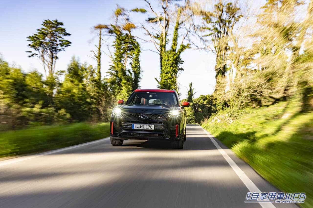 |走り特化の新型カントリーマン、MINI ジョン クーパー ワークス カントリーマン発表