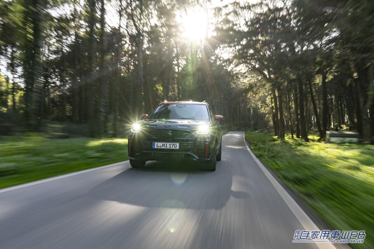 |走り特化の新型カントリーマン、MINI ジョン クーパー ワークス カントリーマン発表