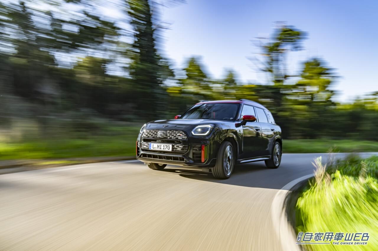 |走り特化の新型カントリーマン、MINI ジョン クーパー ワークス カントリーマン発表