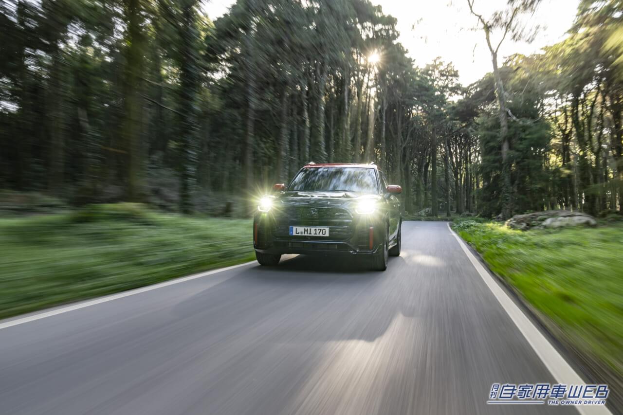 |走り特化の新型カントリーマン、MINI ジョン クーパー ワークス カントリーマン発表