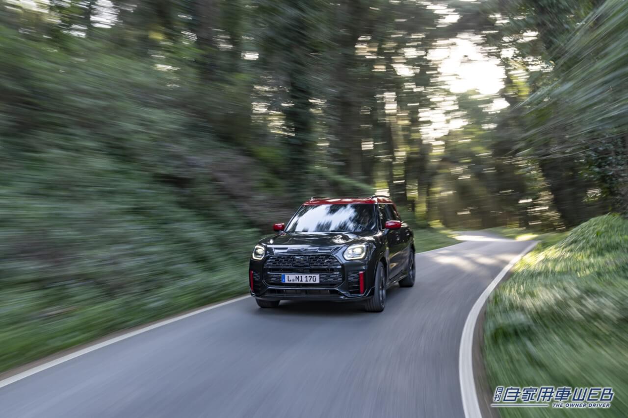 |走り特化の新型カントリーマン、MINI ジョン クーパー ワークス カントリーマン発表