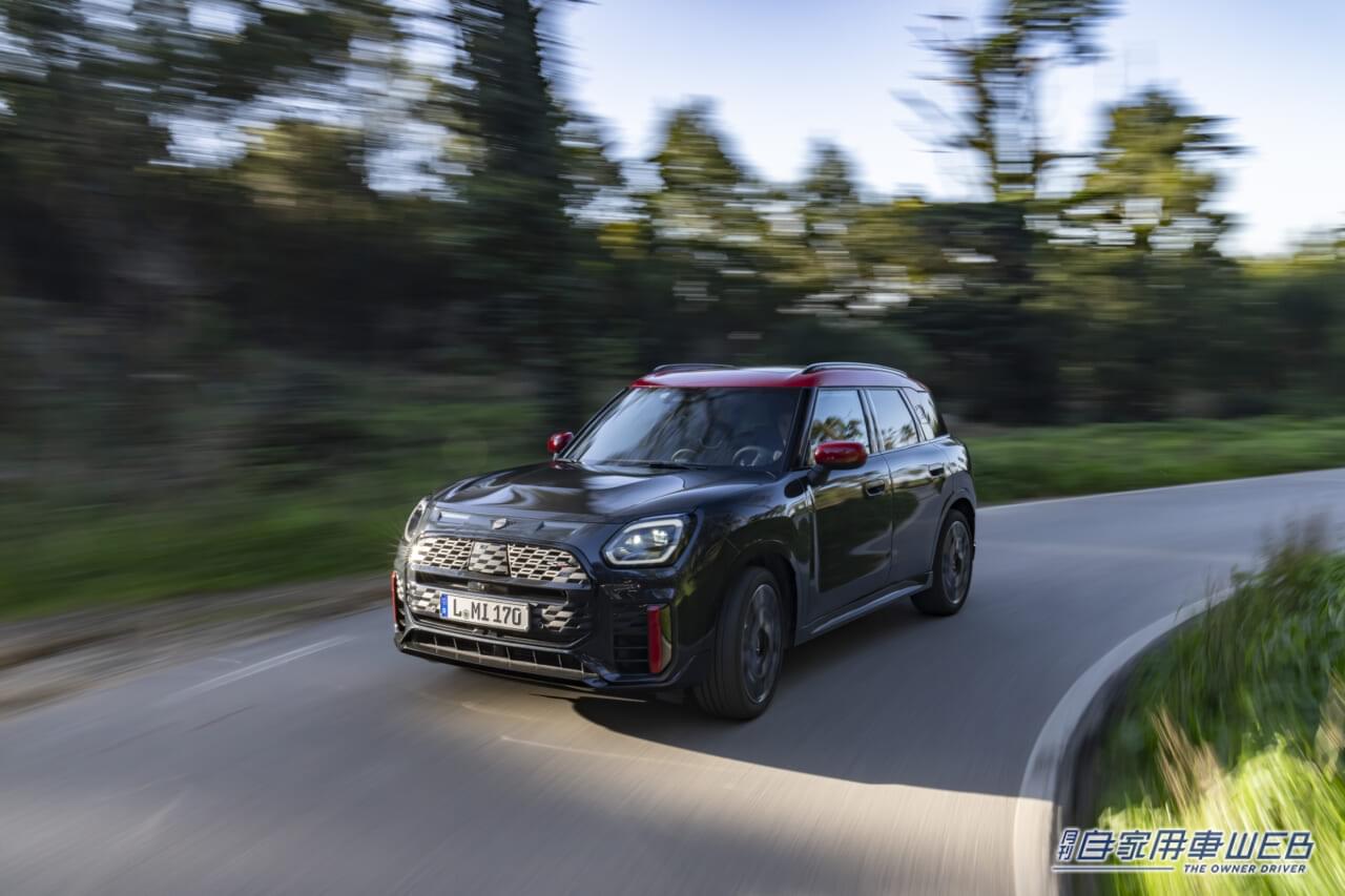 |走り特化の新型カントリーマン、MINI ジョン クーパー ワークス カントリーマン発表