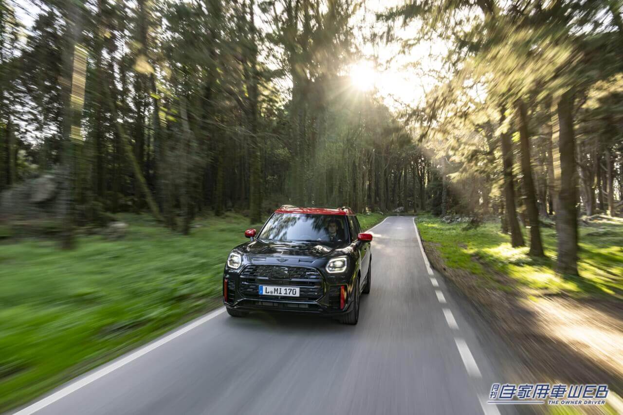 |走り特化の新型カントリーマン、MINI ジョン クーパー ワークス カントリーマン発表