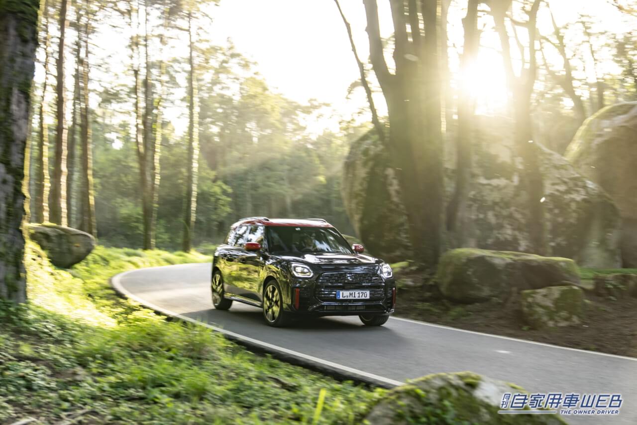|走り特化の新型カントリーマン、MINI ジョン クーパー ワークス カントリーマン発表