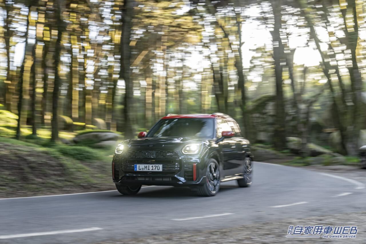 |走り特化の新型カントリーマン、MINI ジョン クーパー ワークス カントリーマン発表